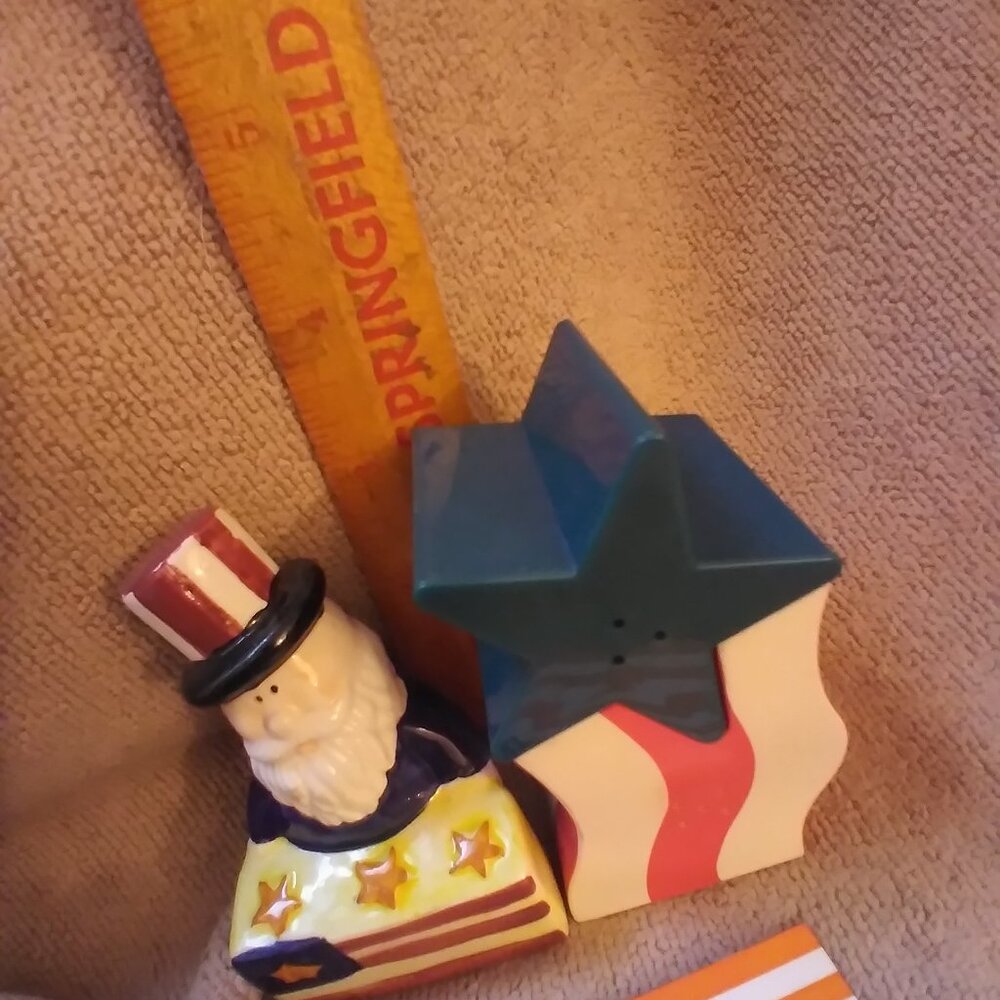 U.S.A. Red, White and Blue Bundle - salt and pepper - Picture 7 of 7